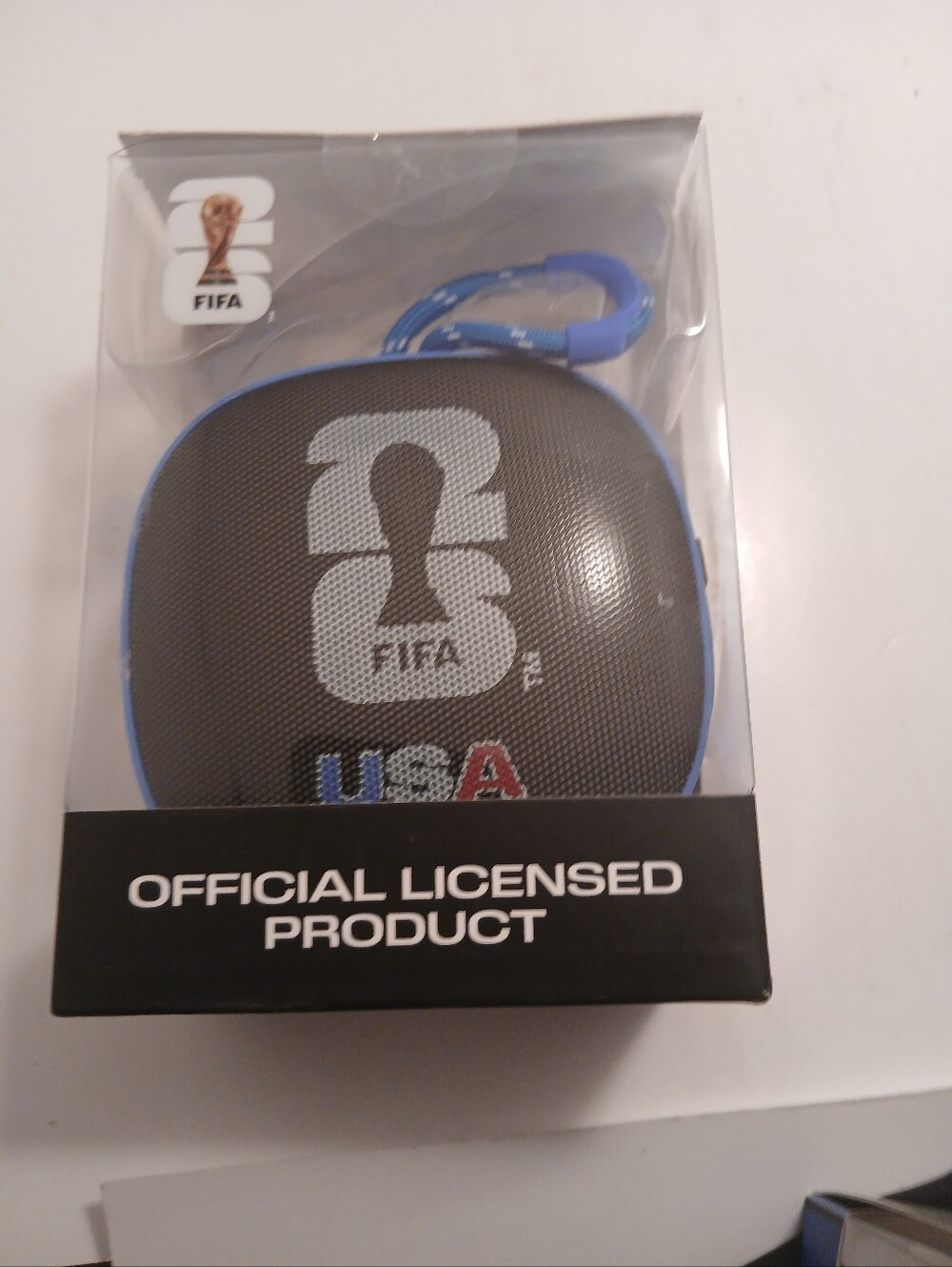 FIFA SOCCER USA Portable Bluetooth Speaker - Blue